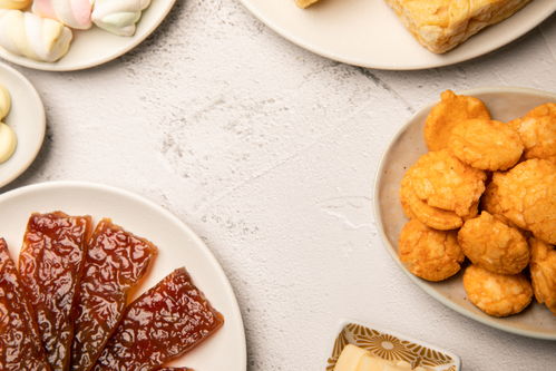 小米锅巴零食休闲食品美食摄影图 摄影